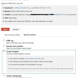 Google Webmaster