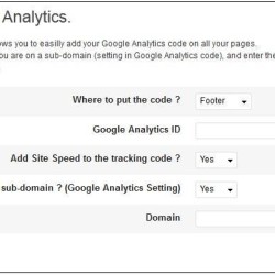 Simple Google Analytics