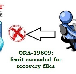 ORA-19809 limit exceeded