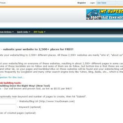 IMT Website Submitter