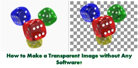 How to Make a Transparent Image without Any Software | IT Blogger Tips