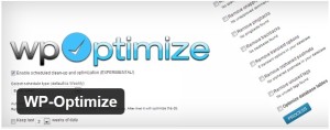 WPOptimize WordPress Plugin