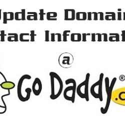 Update Domain Contact Information GoDaddy
