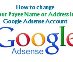 How to Change Payee Address