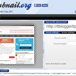 How to Generate Online Thumbnail any size