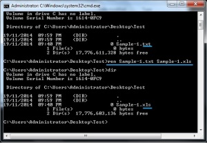 Rename File Extensions