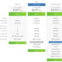 Get BlueHosting Plans